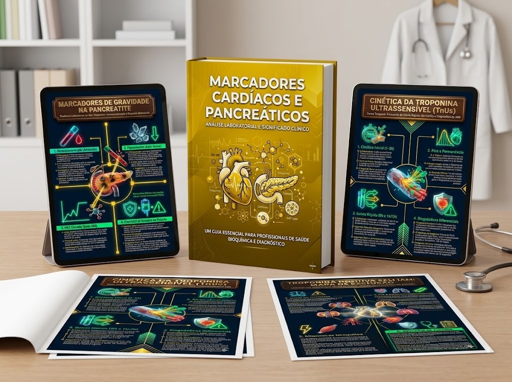 Mapas Mentais: Marcadores Cardíacos e Pancreáticos