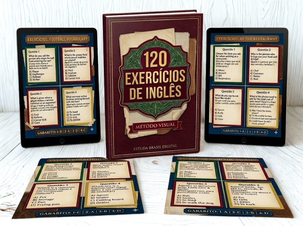 120 Exercícios de Inglês
