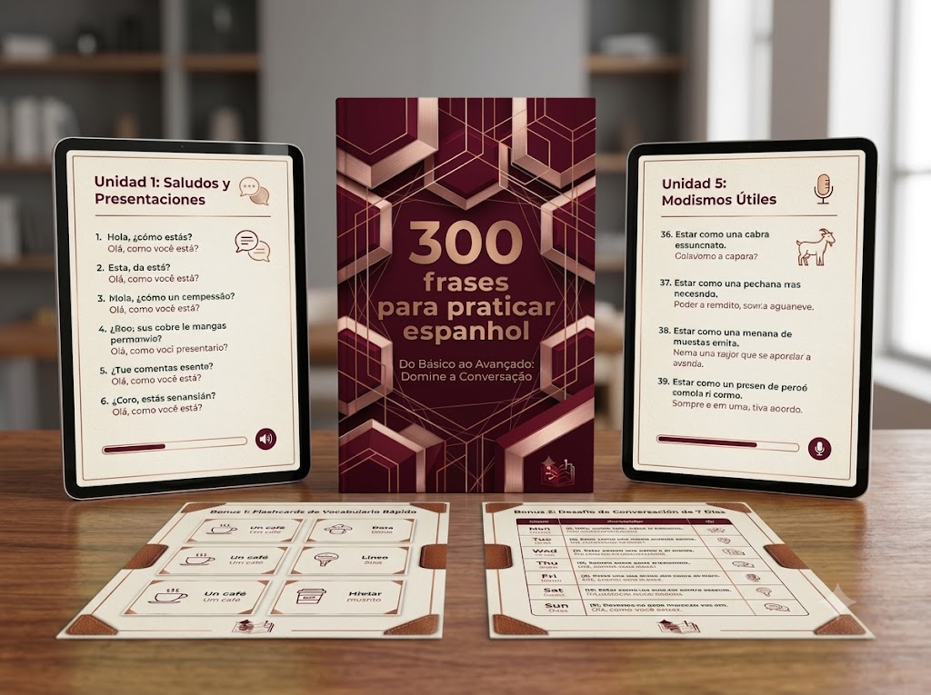 300 Frases para Praticar Espanhol
